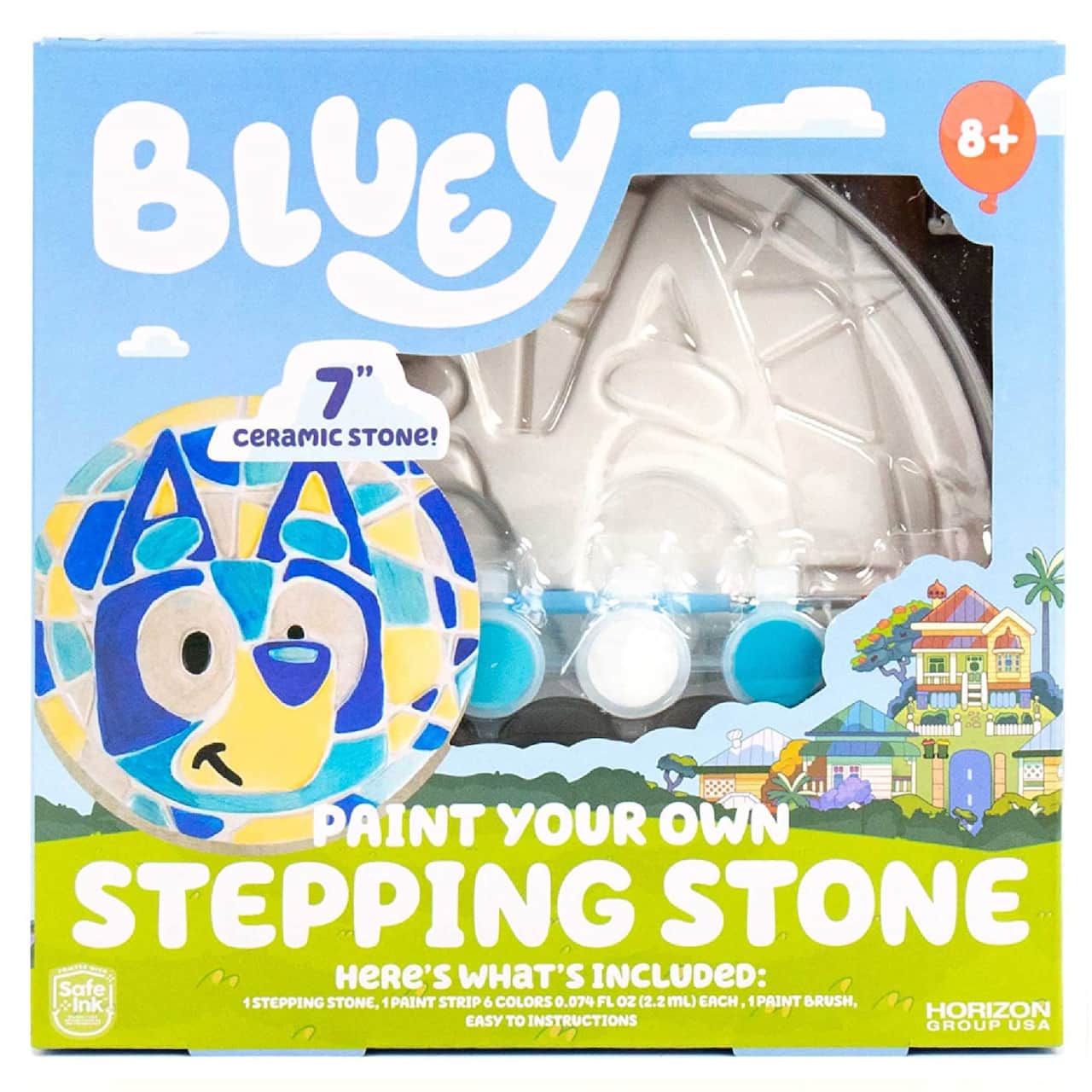 Bluey Paint Your Own Stepping Stone Kit